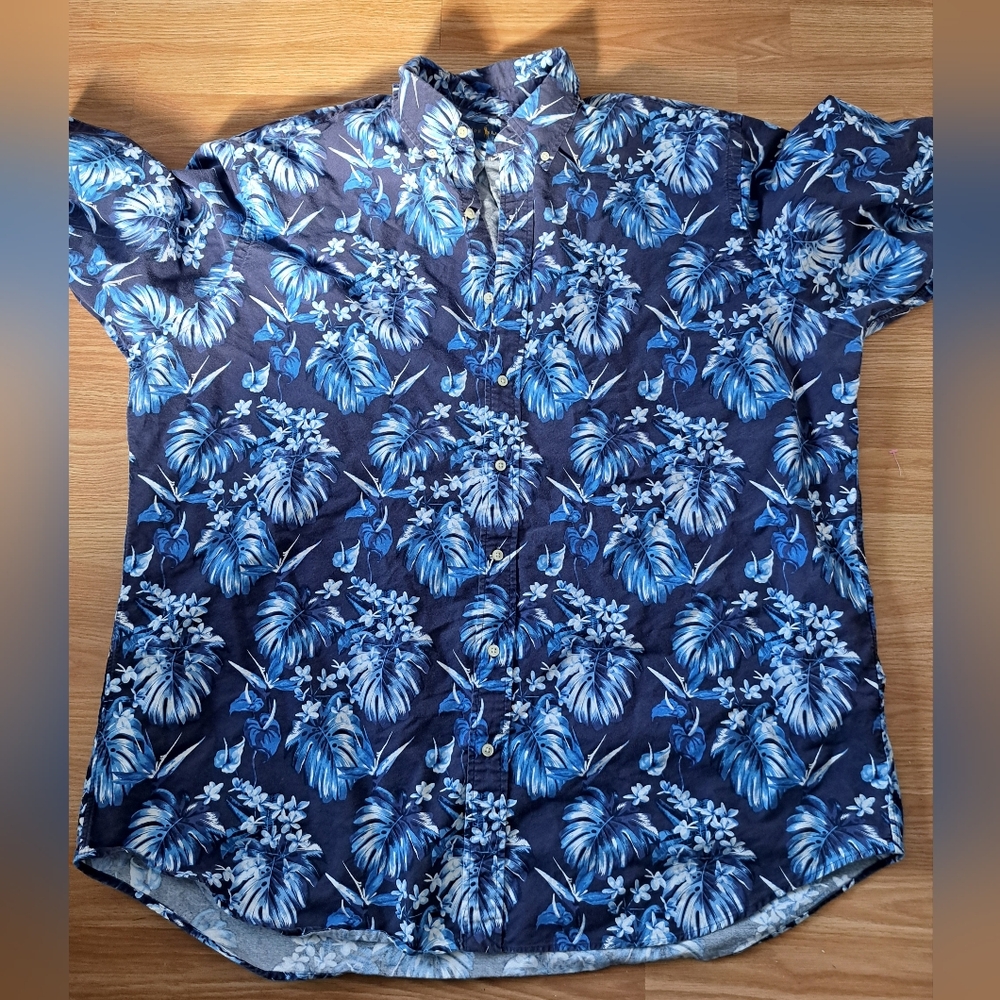 RALPH LAUREN short Sleeve Shirt Size 2XL
